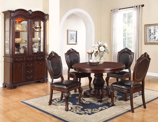 Formal Dining Set (Table + 4 Chairs)