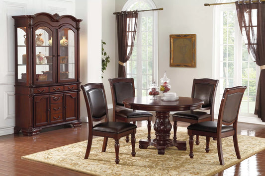 Formal Dining Set (Table + 4 Chairs)