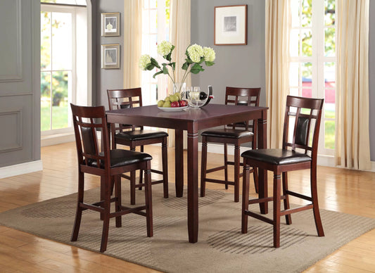 4-Seats Counter Height Dining Set