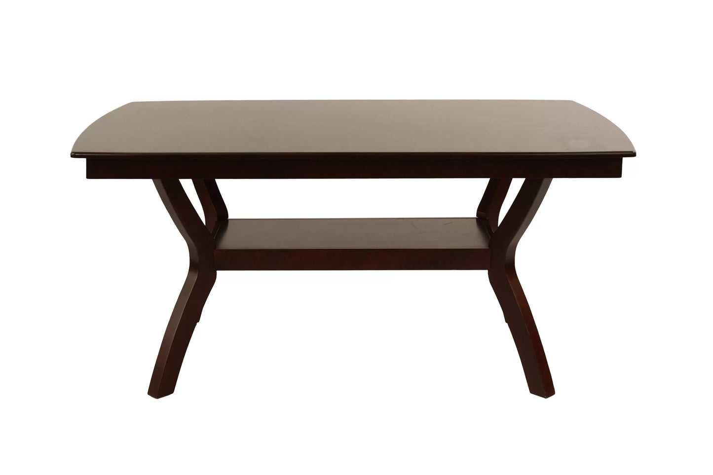 Casual Dining Table Set-Under-Table Shelf (Table + 6 Chairs