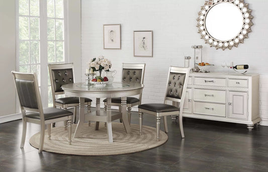 Formal Dining Set (Table + 4 Chairs)