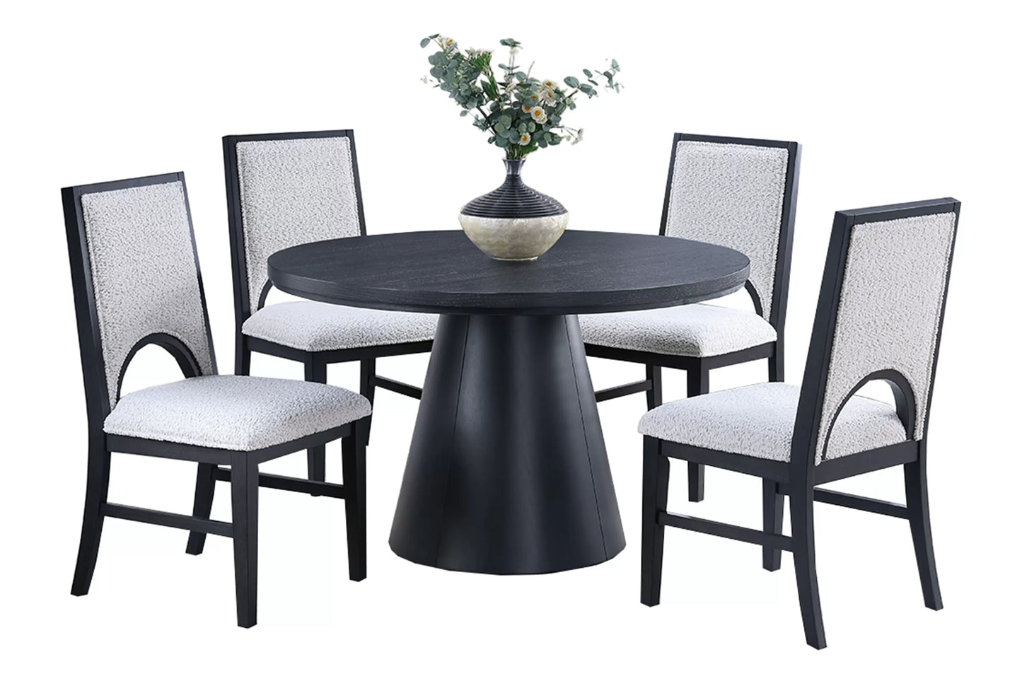 Casual Dining Table Set (Table + 4 Chairs)