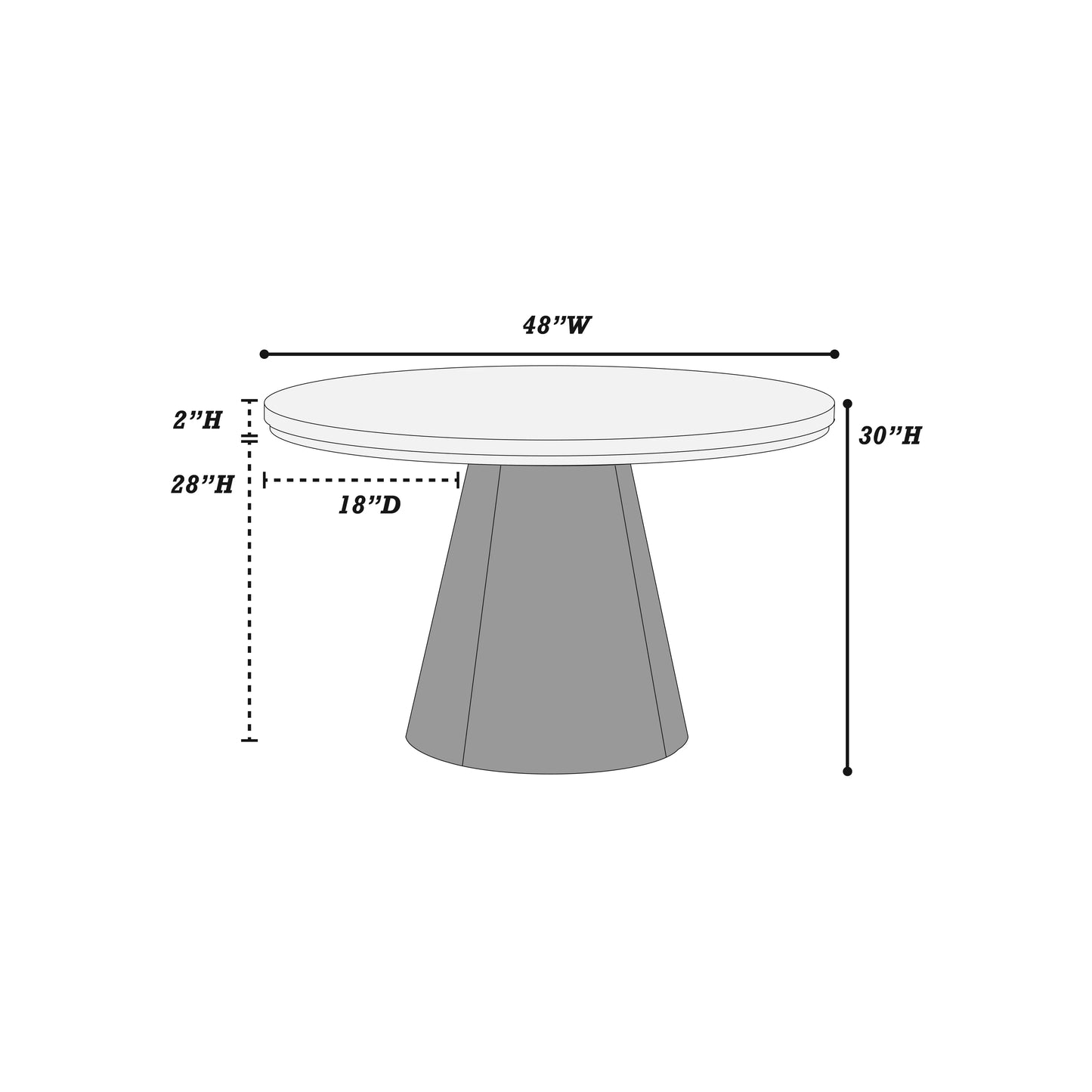 Casual Dining Table Set (Table + 4 Chairs)