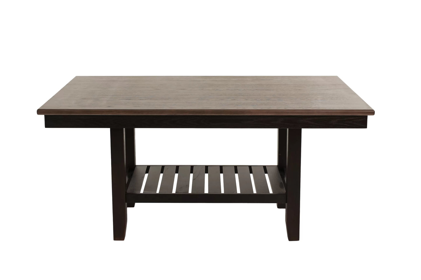 Casual Dining Table Set-Under-Table Shelf (Table + 6 Chairs)