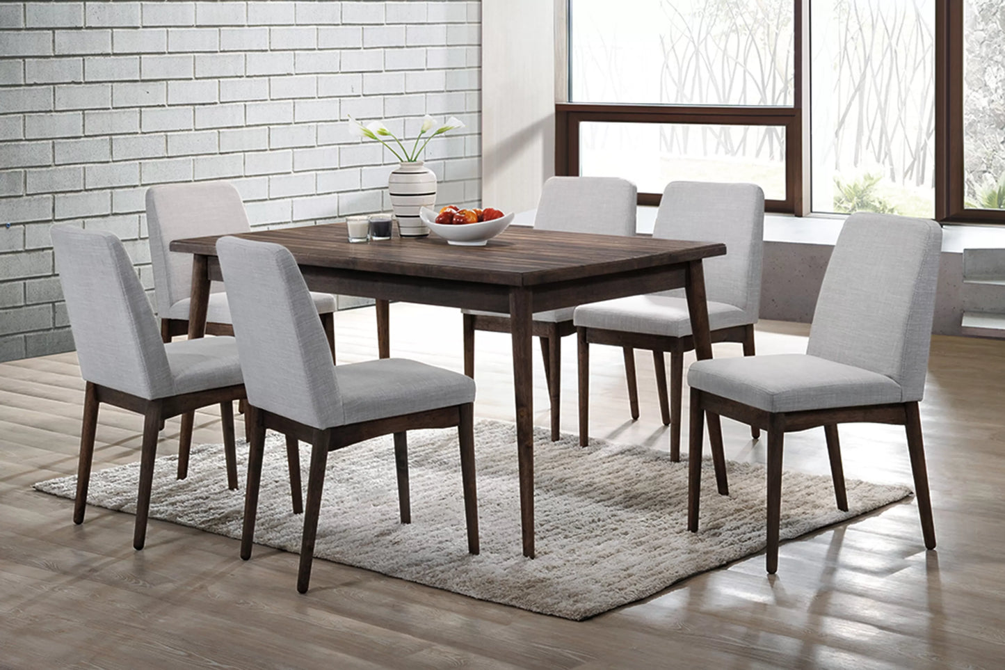 Casual Dining Table Set (Table + 6 Chairs)