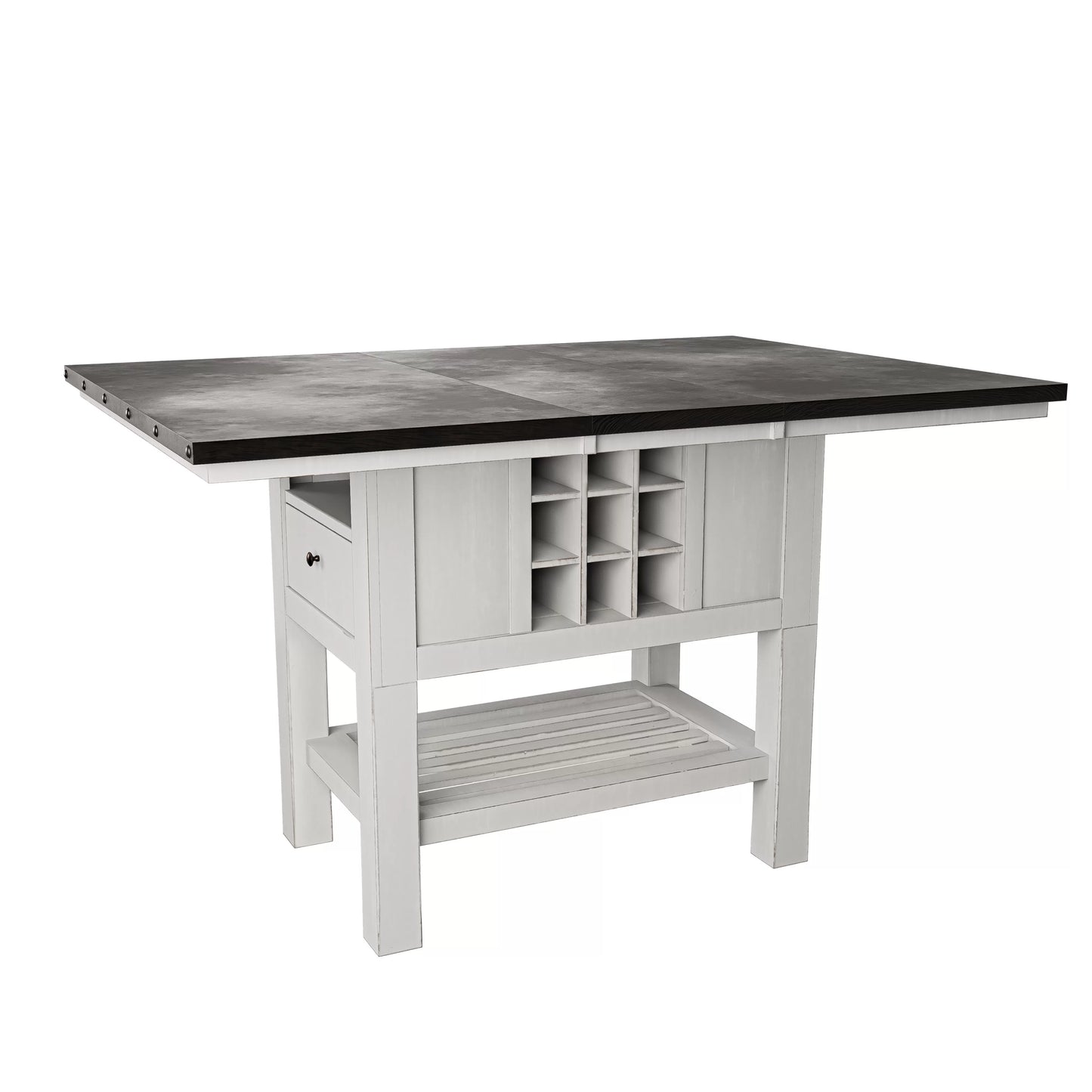 Formal Dining Set (Table W 2 Leaves + 6 chairs)