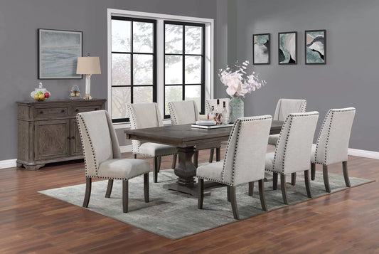Formal Dining Set (Table + 8 Chairs)