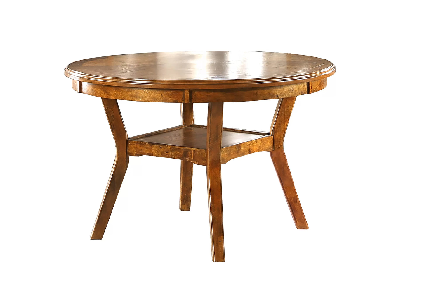Casual Dining Table Set -Under-Table Shelf (Table + 4 Chairs)