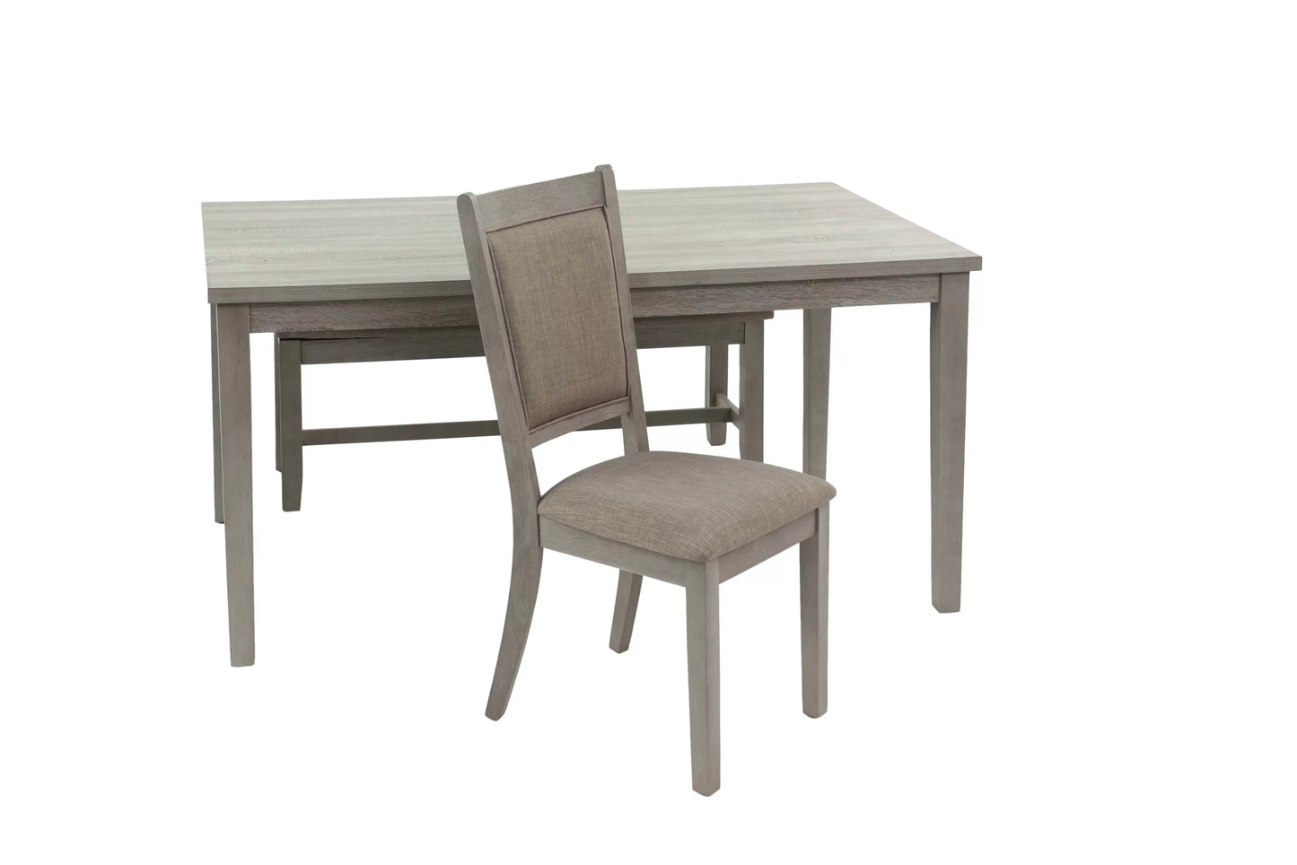6-Pcs Dining Set (Table + 4 Chairs + Bench)