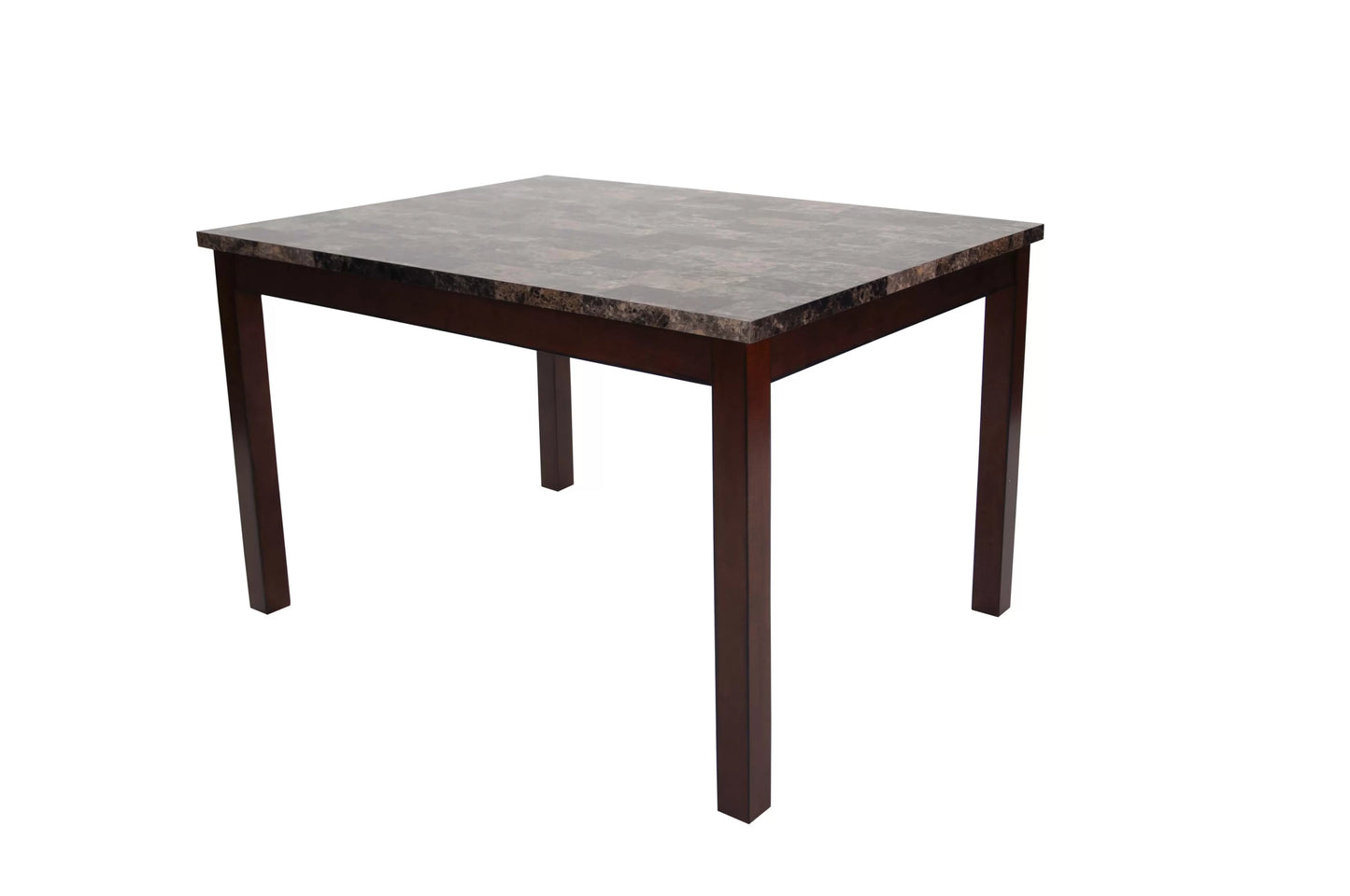 5-Pcs Dining Set (Table + 3 Chairs +Bench)