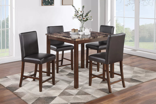 4-Seats Counter Height Dining Set