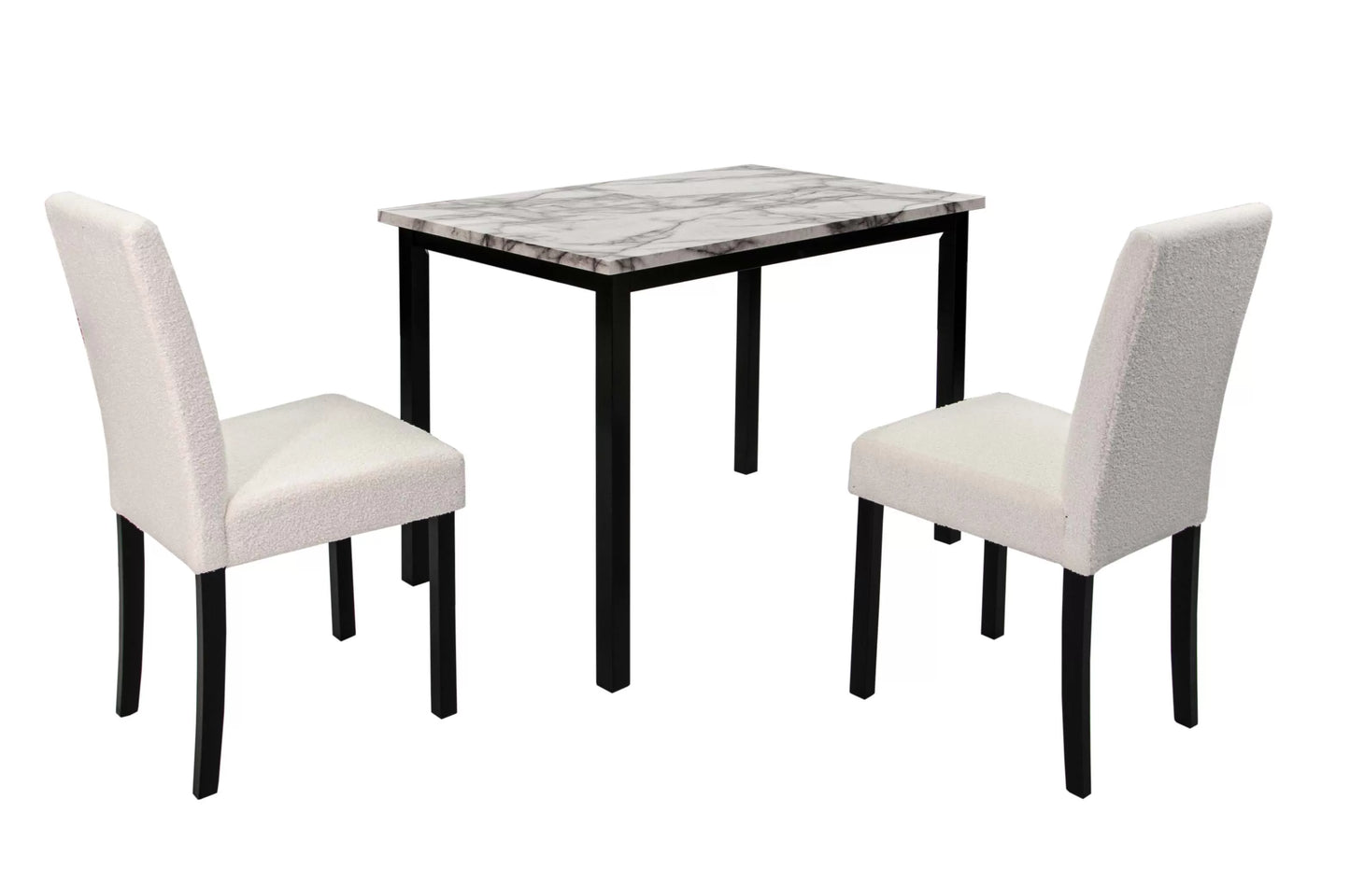 5- PC Dining Set (Table + 4 Chairs)