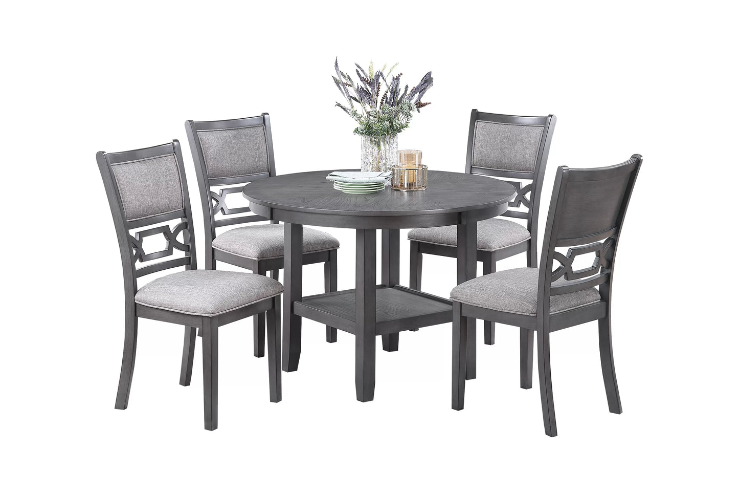 5-Pcs Dining Set (Table) + 4 Chairs