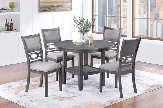 5-Pcs Dining Set (Table) + 4 Chairs