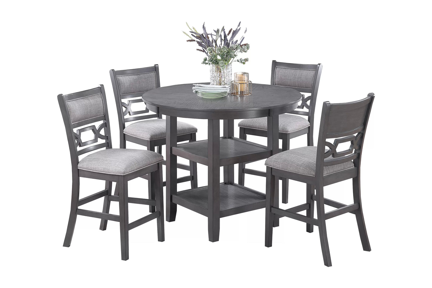 4-Seats Counter Height Dining Set