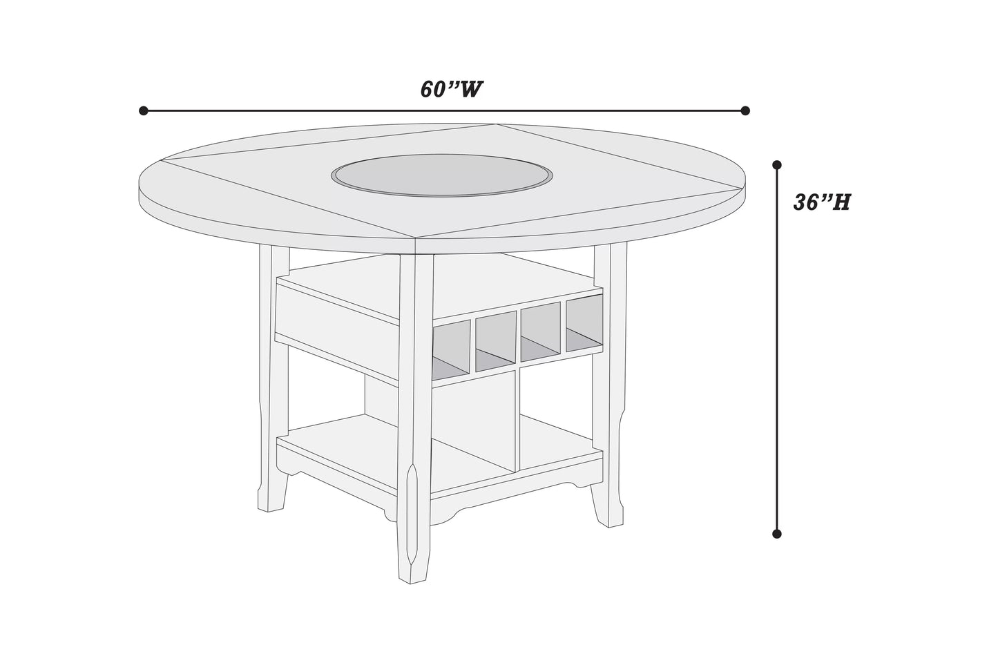 Formal Dining Set (Table + 6 chairs)
