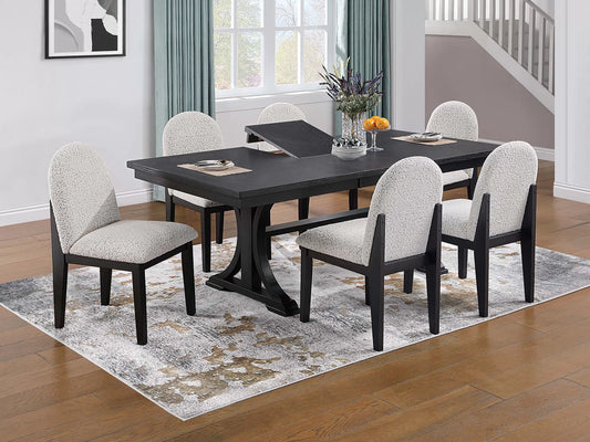 Formal Dining Set  (Table + 6 Chairs)