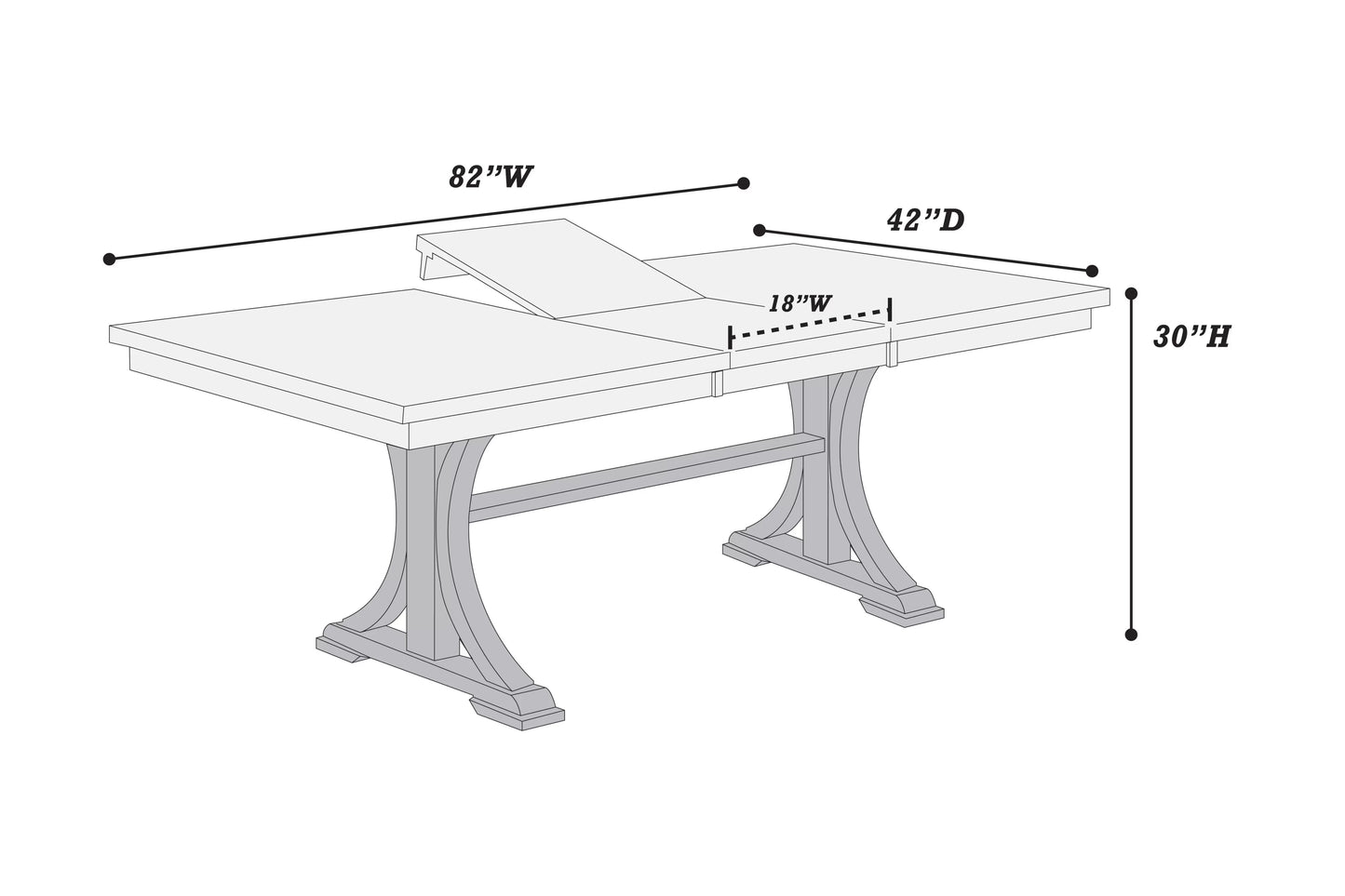 Formal Dining Set  (Table + 6 Chairs)