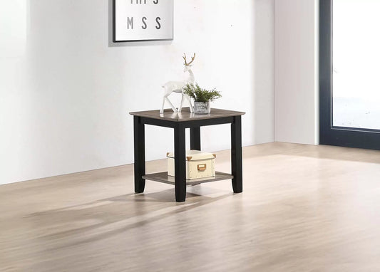 End Table, Wooden Top