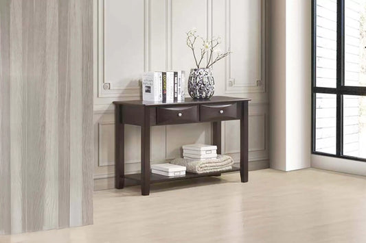 Console Table, Wooden Top