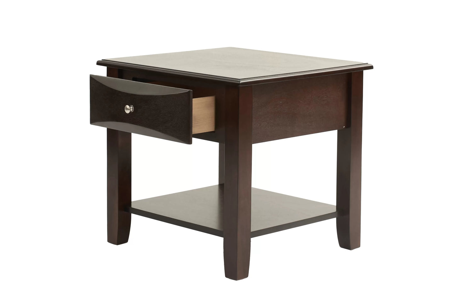 End Table, Wooden Top