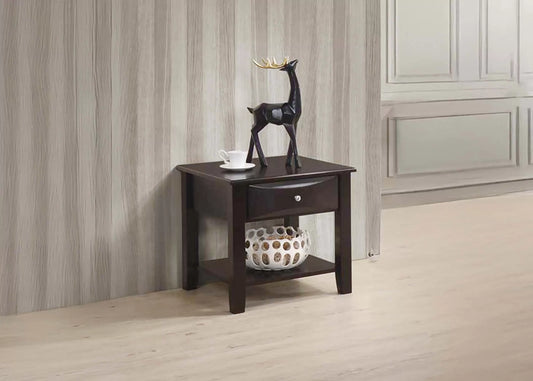 End Table, Wooden Top