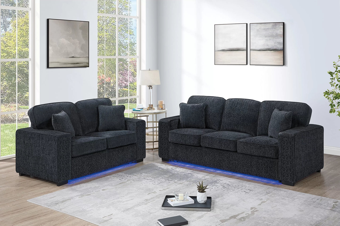 2-Pieces Sofa Set