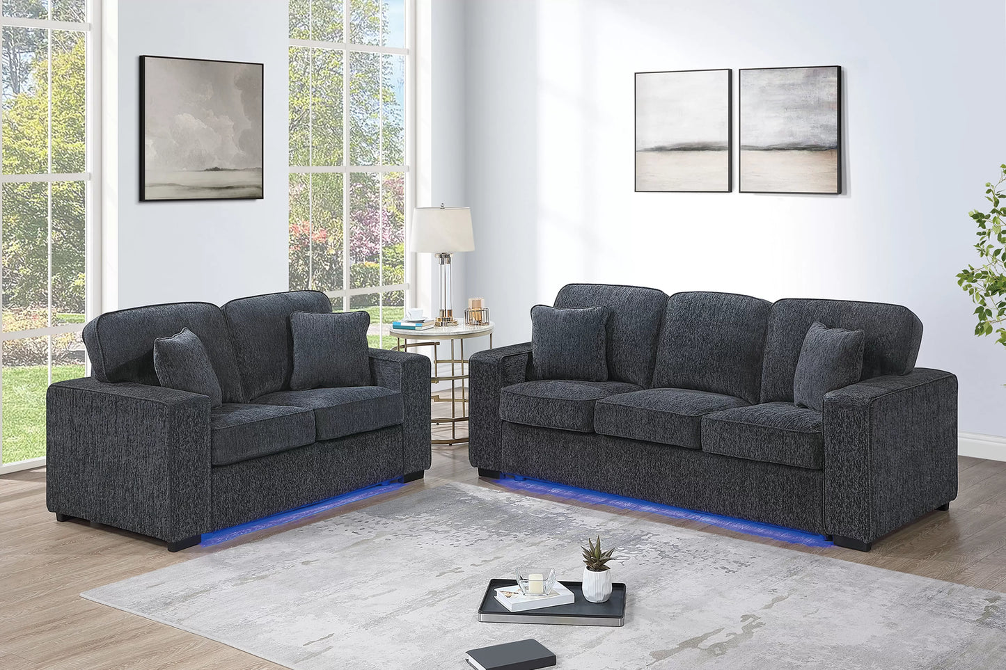 2-Pieces Sofa Set