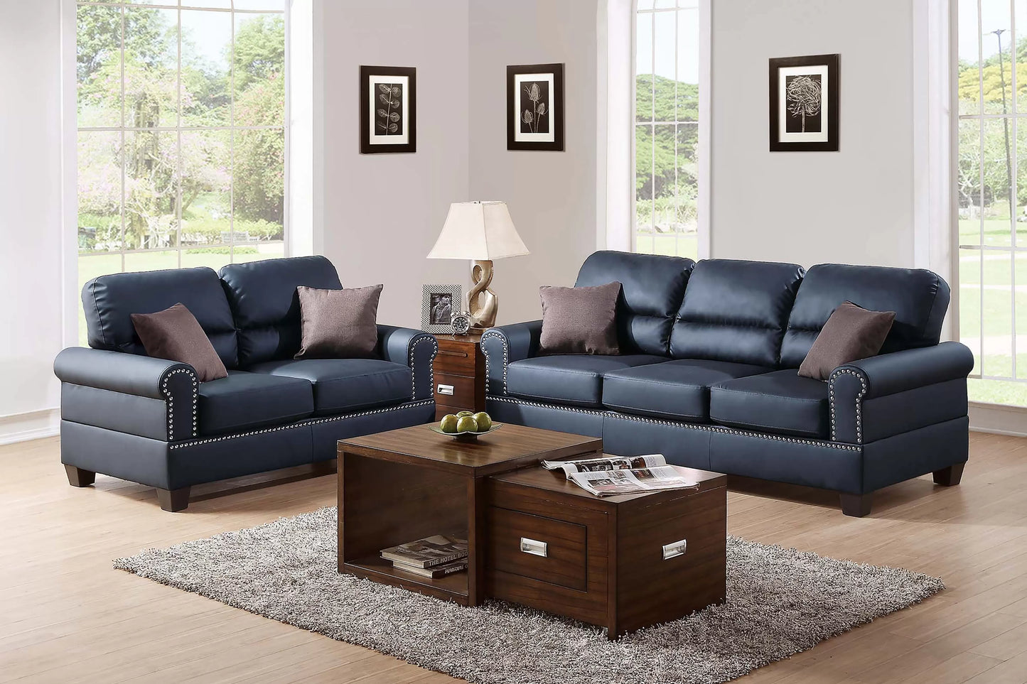 2-Pieces Sofa Set