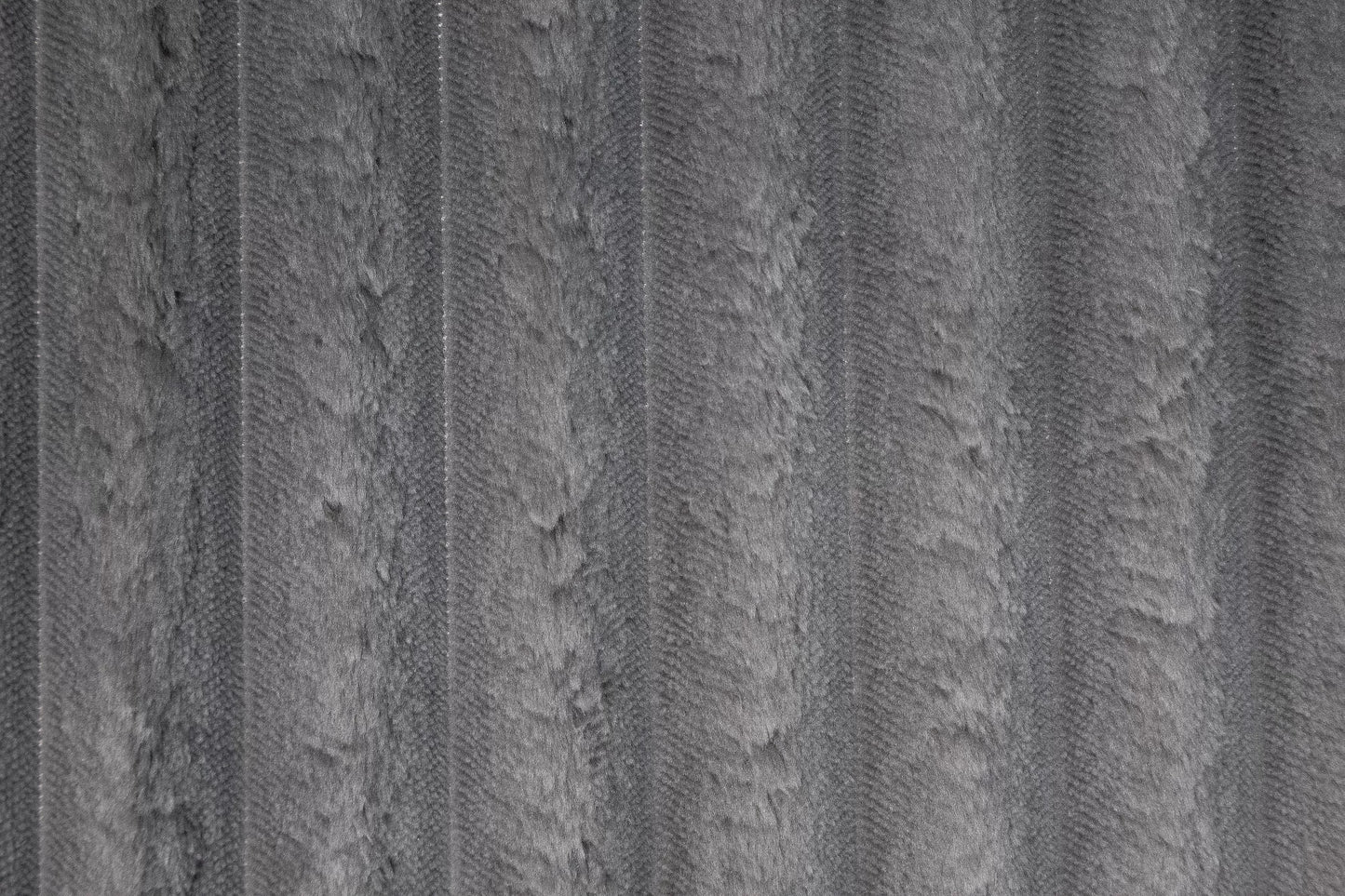 Motion Sectional, Ash, Smoke, Fur-Like Corduroy