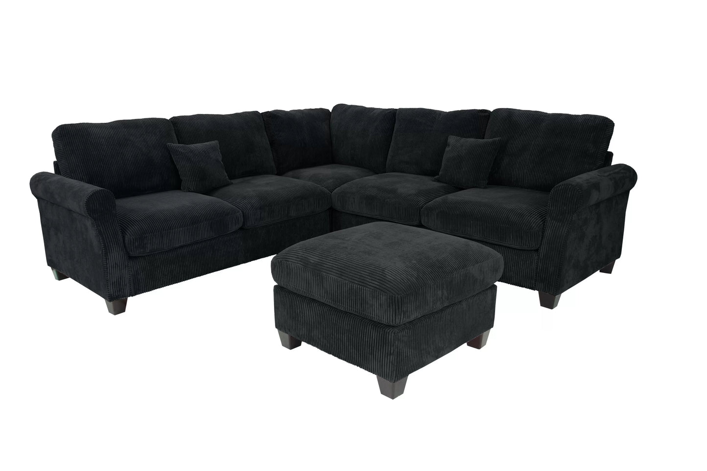 4-Pieces Sectional Sofa Set