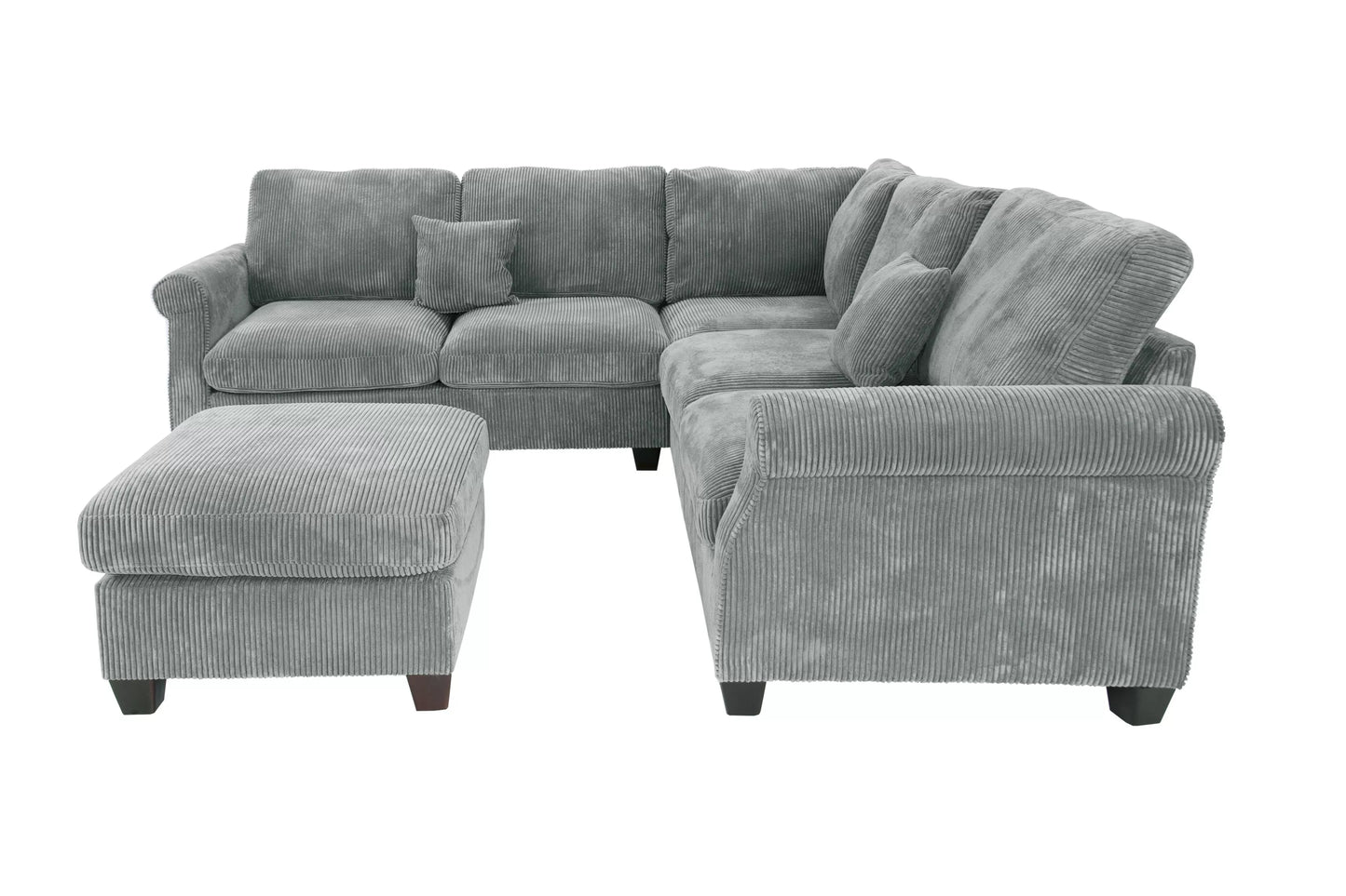 4-Pieces Sectional Sofa Set