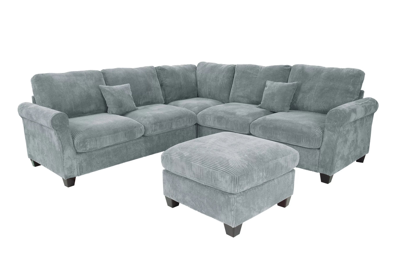 4-Pieces Sectional Sofa Set