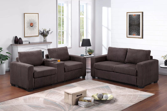 2-Pieces Sofa Set
