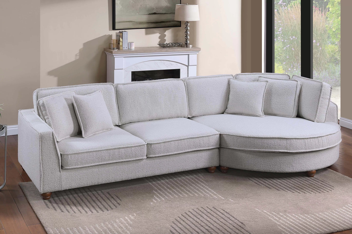 2-Pieces XL Sectional Sofa