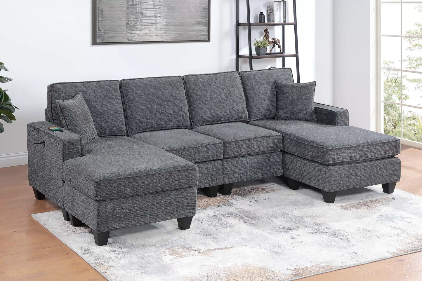 3-Pieces Sectional Sofa