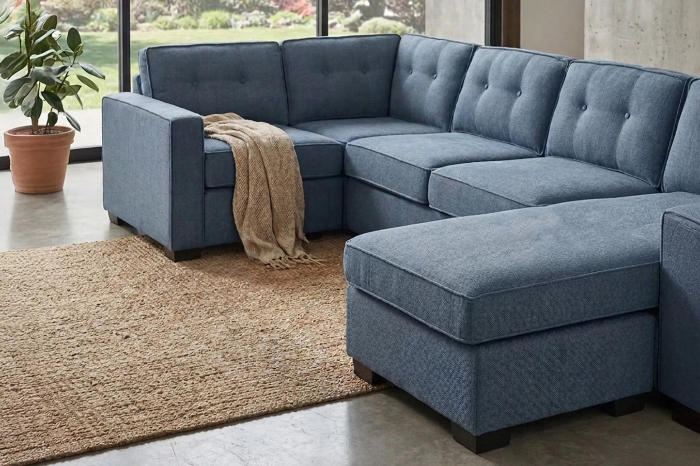 3-Pieces Sectional Sofa