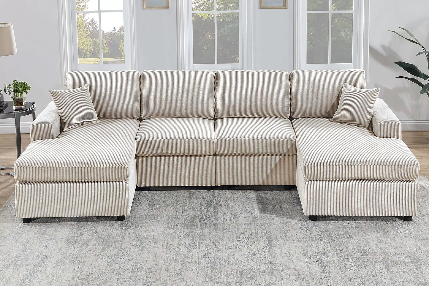 3-Pieces Sectional Sofa