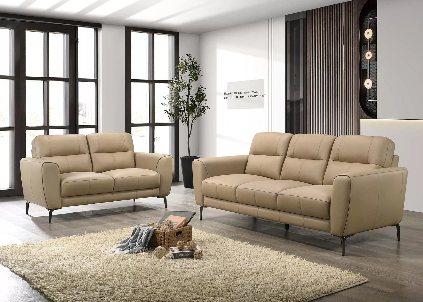 2-Pieces Sofa Set