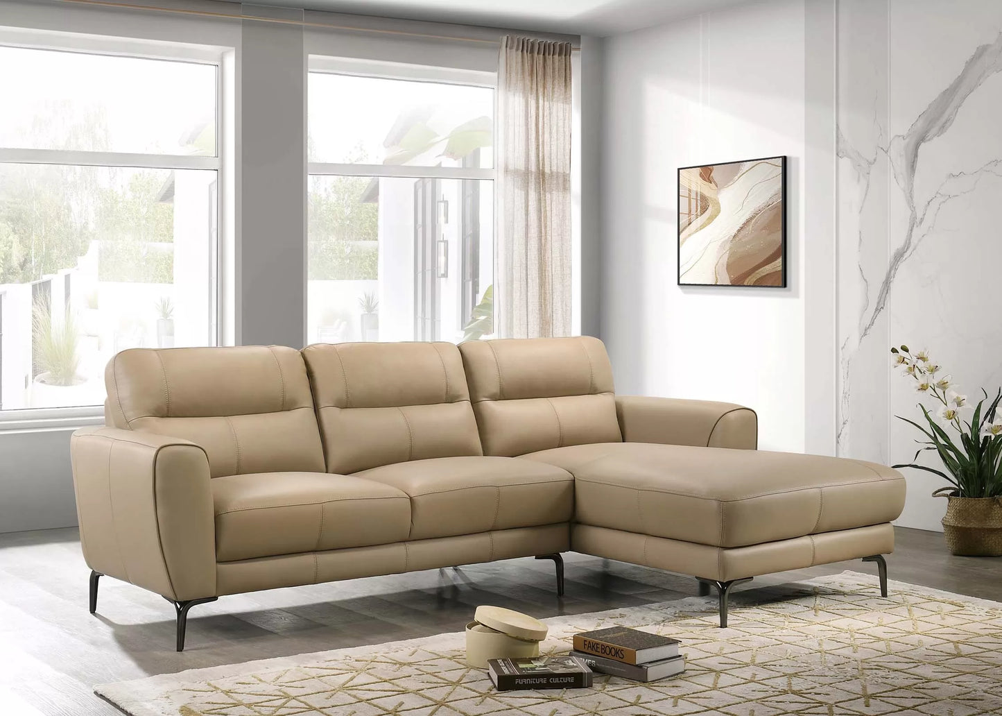 2-Pieces Sectional Sofa