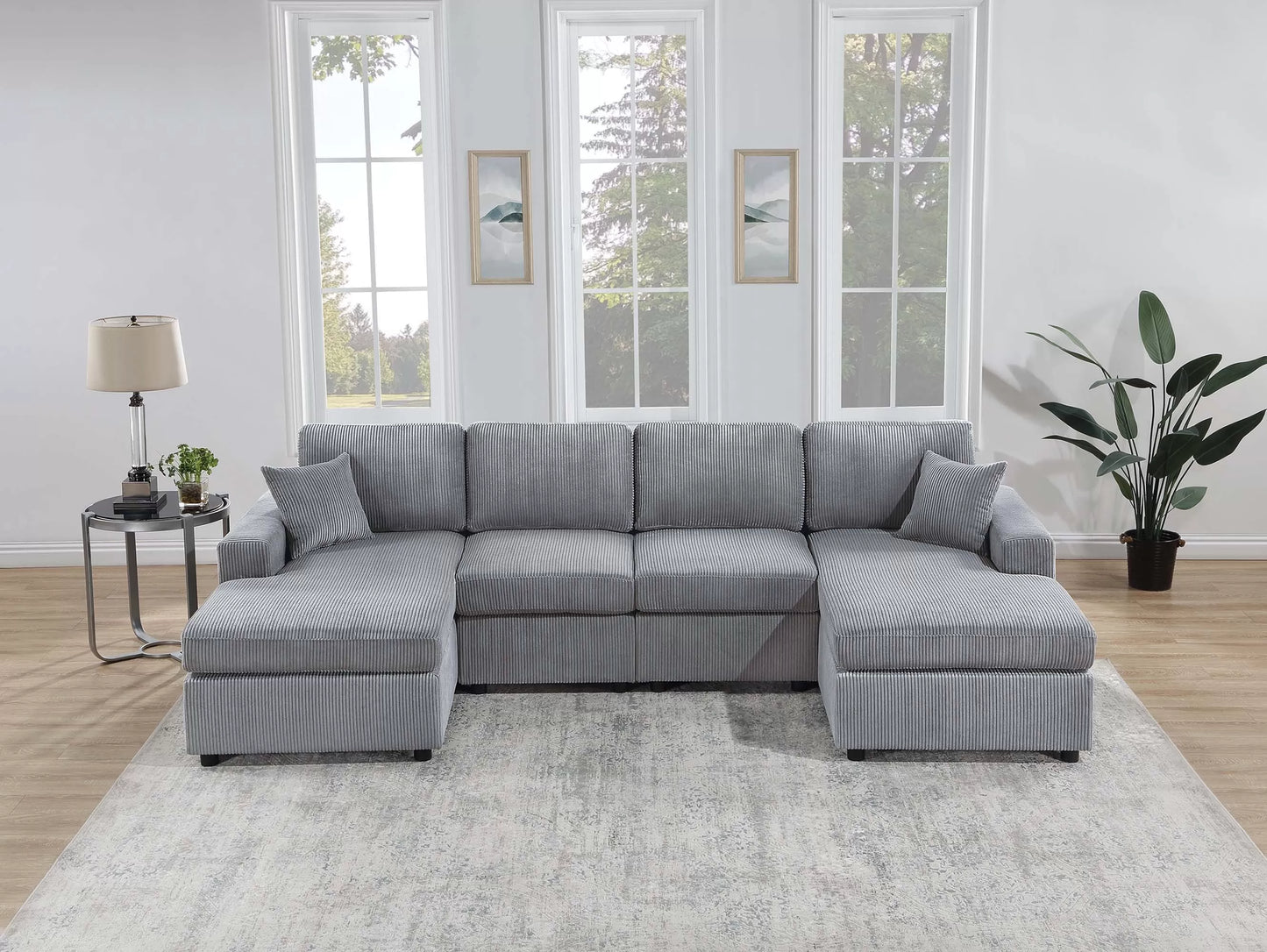 3-Pieces Sectional Sofa