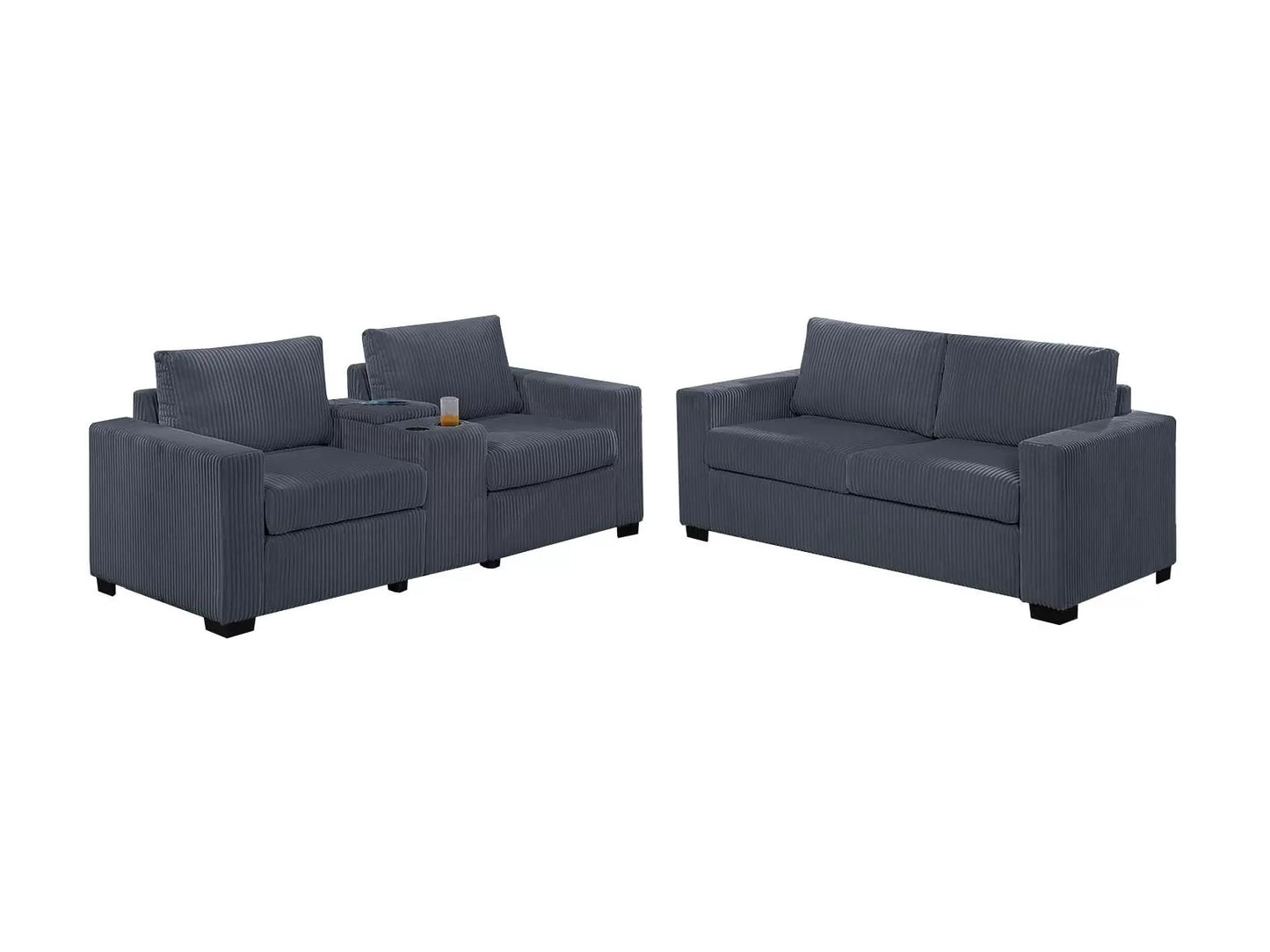 2-Pieces Sofa Set
