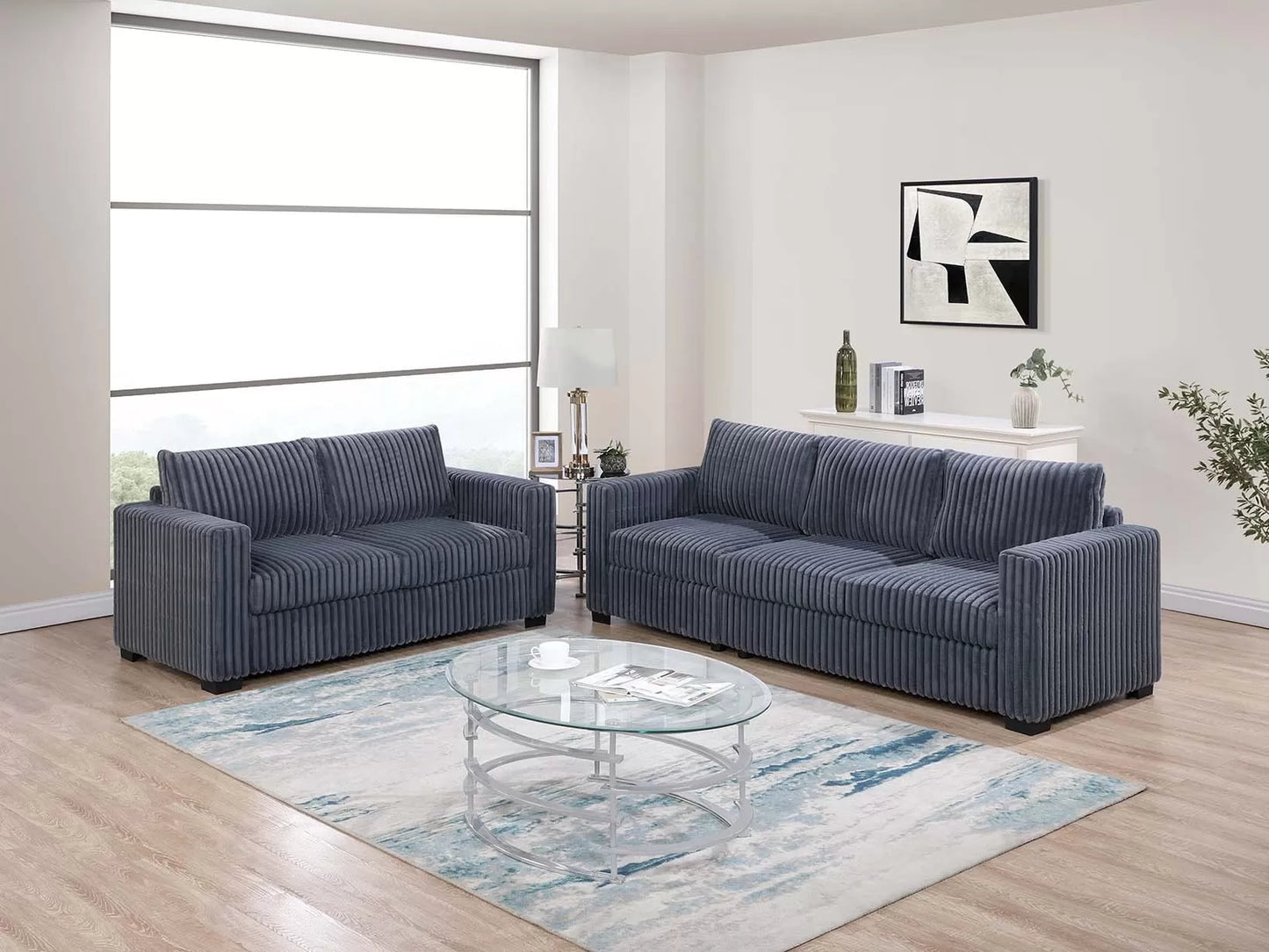 2-Pieces Sofa Set