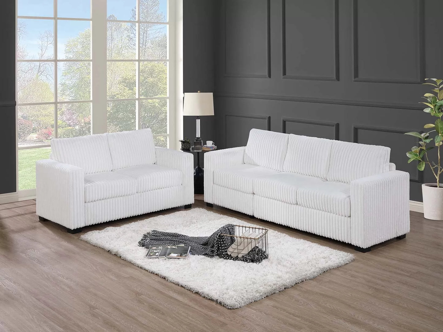2-Pieces Sofa Set