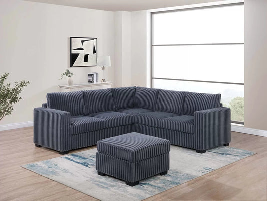 4-Pieces Sectional Sofa Set
