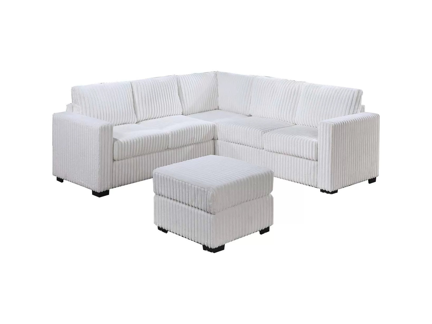 4-Pieces Sectional Sofa Set