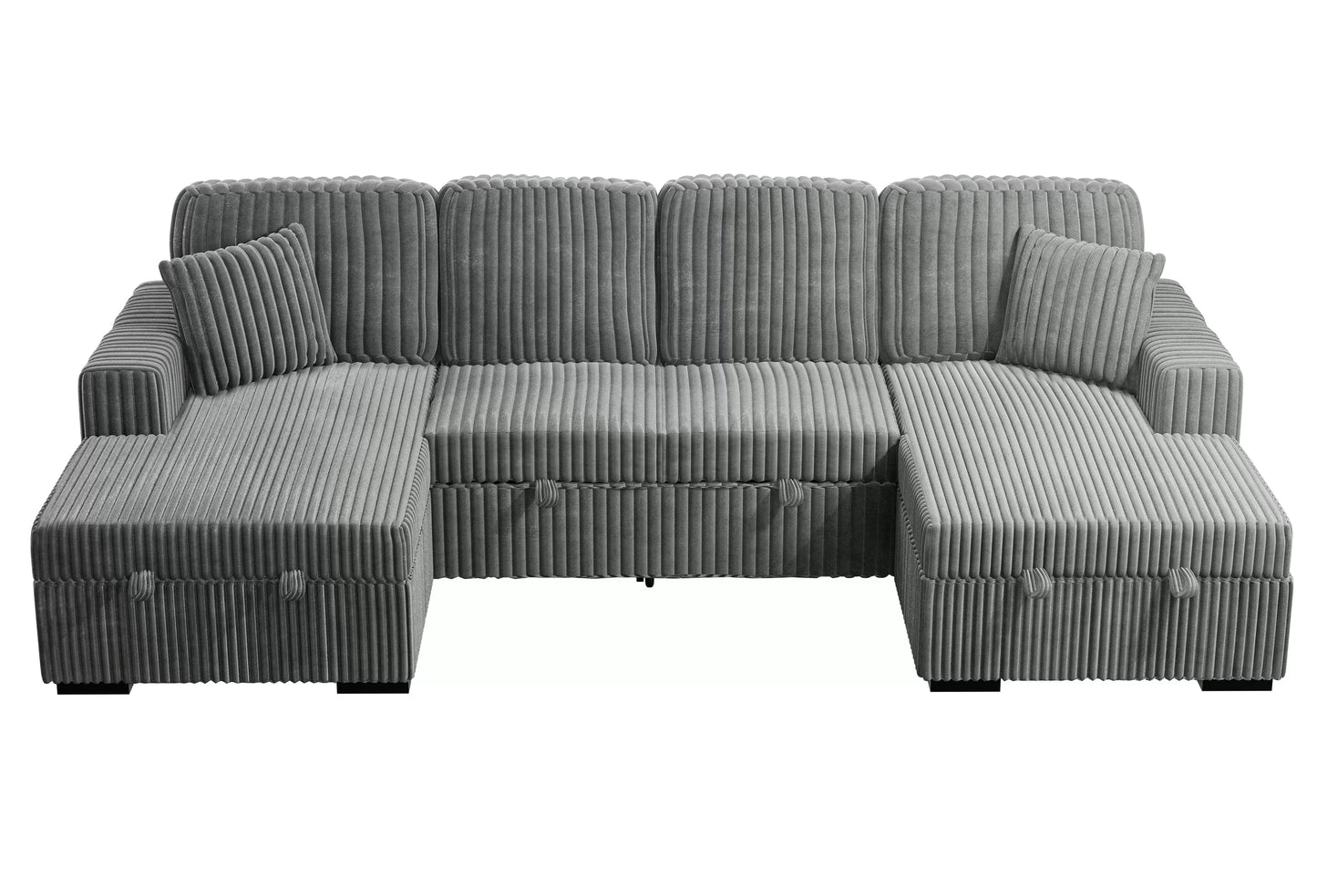3-Pieces Convertible Sectional Sofa