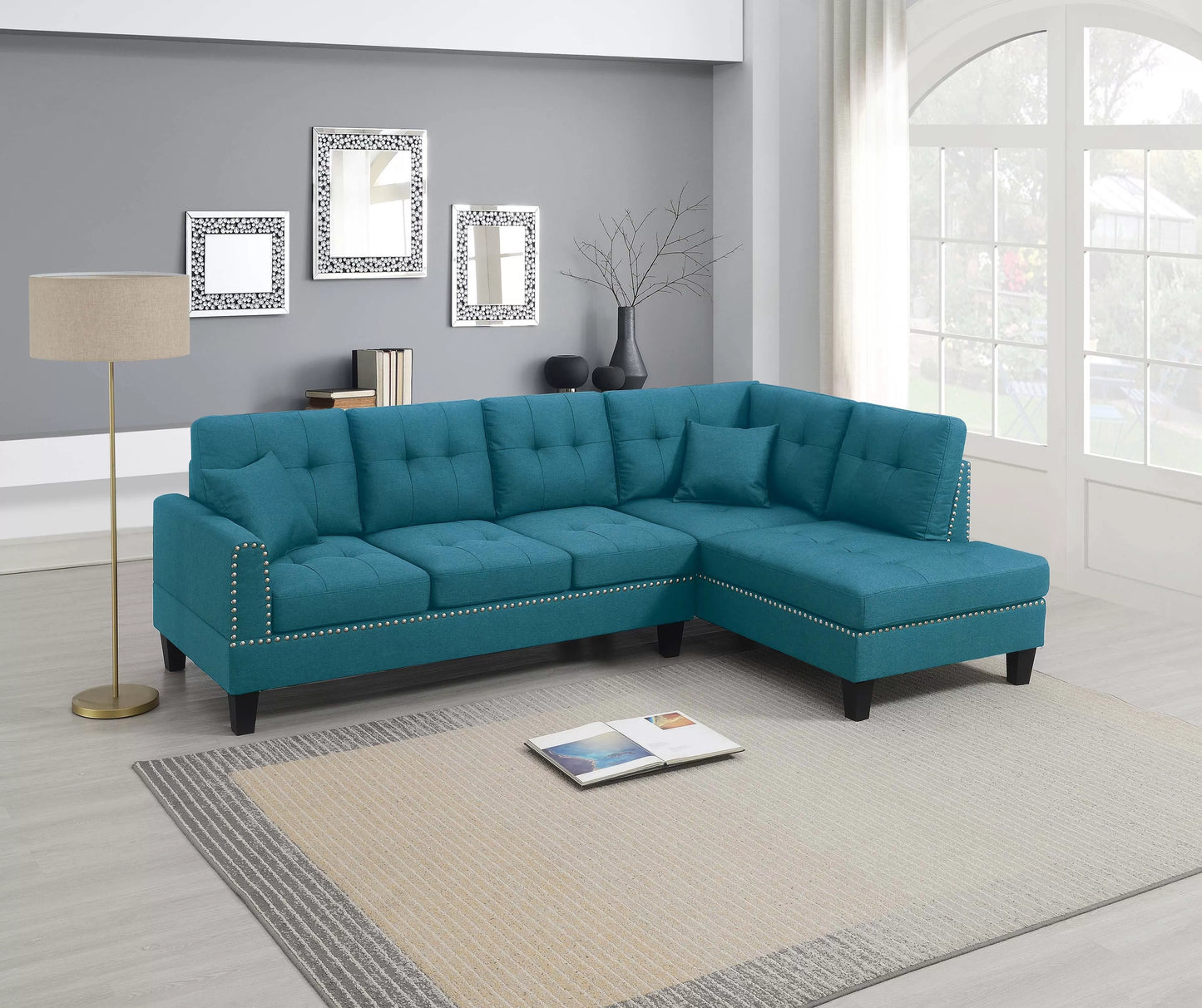 2-Pieces Sectional Sofa
