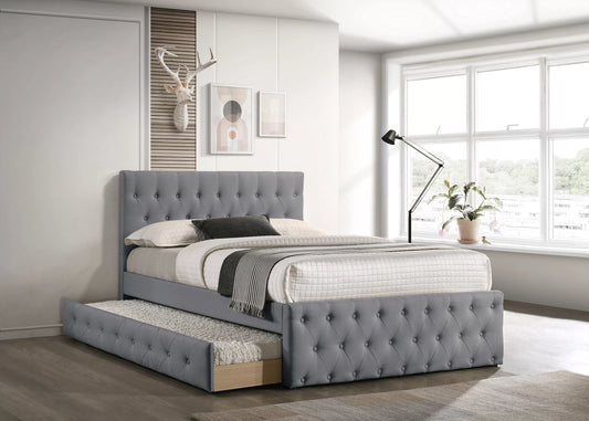 Twin/Full Bed with Twin Trundle