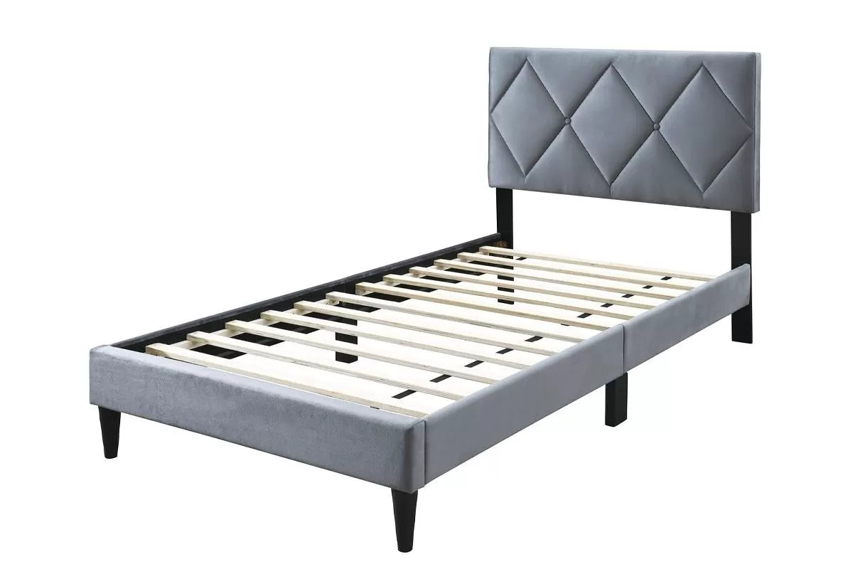 Twin/Full Size Bed, Velvet
